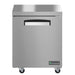 Hoshizaki EUR27A 27" W Undercounter Refrigerator w/ (1) Section & (1) Door, 115v-cityfoodequipment.com