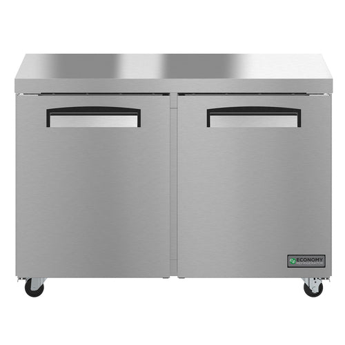 Hoshizaki EUR48A 47 3/4" W Undercounter Refrigerator w/ (2) Sections & (2) Doors, 115v-cityfoodequipment.com