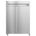Hoshizaki F2A-FS 55" Steelheart Series Two Section Reach In Freezer, (2) Left/Right Hinge Solid Doors, 115v-cityfoodequipment.com