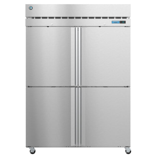 Hoshizaki F2A-HS 55" Steelheart Series Two Section Reach In Freezer, (4) Left/Right Hinge Solid Doors, 115v-cityfoodequipment.com