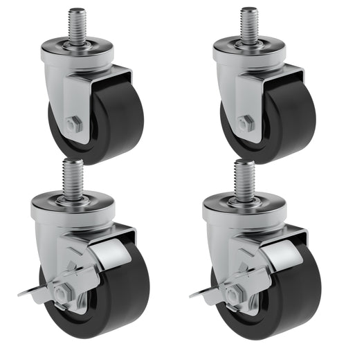 Hoshizaki HS-5035 4" Casters for (1) & (2) Section Commercial Series Undercounter Refrigerators-cityfoodequipment.com