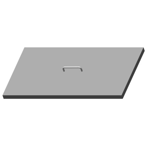 Hoshizaki HS-5072 Lift Off Cover for CRMR27 8, Stainless-cityfoodequipment.com