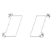 Hoshizaki HS-5092 Bottom-Support Tray Slides for Full-Size Baking Pan, Stainless Steel-cityfoodequipment.com