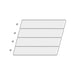 Hoshizaki HS-5154 Replacement Shelf for Pizza Prep Tables, Stainless Steel-cityfoodequipment.com