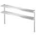 Hoshizaki HS-5236 Single Overshelf for 36" Commercial Series Pizza Prep Tables, Stainless Steel-cityfoodequipment.com