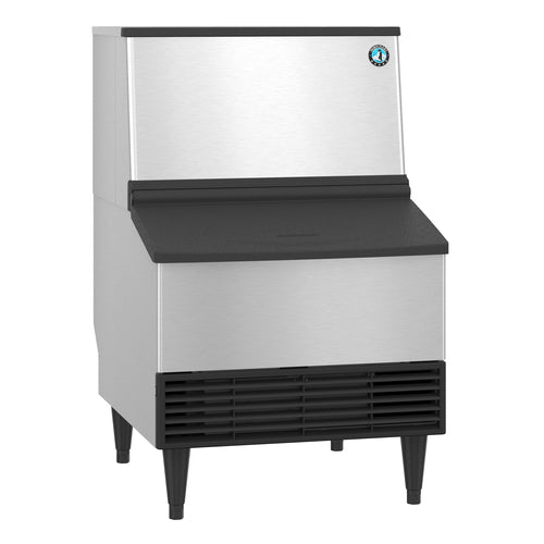Hoshizaki KM-231BAJ 213 lb KM Series Crescent Cube Ice Machine w/ Bin - 80 lb Storage, Air Cooled, 115v-cityfoodequipment.com