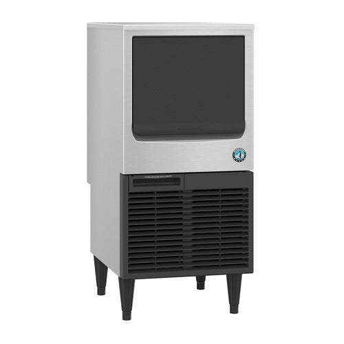 Hoshizaki KM-81BAJ 17 3/4" Crescent Cube Undercounter Ice Machine - 78 lbs/day, Air Cooled, ADA-cityfoodequipment.com