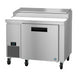 Hoshizaki PR46B 46" Steelheart Pizza Prep Table w/ Refrigerated Base, 115v-cityfoodequipment.com