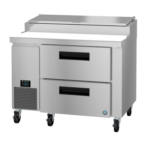 Hoshizaki PR46B-D2 46" Steelheart Pizza Prep Table w/ Refrigerated Base, 115v-cityfoodequipment.com
