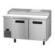 Hoshizaki PR60B 60" Steelheart Pizza Prep Table w/ Refrigerated Base, 115v-cityfoodequipment.com