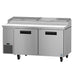 Hoshizaki PR67A Steelheart 67" Pizza Prep Table w/ Refrigerated Base, 115v-cityfoodequipment.com