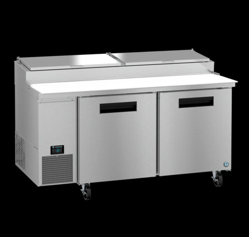 Hoshizaki PR67B 67" Steelheart Pizza Prep Table w/Refrigerated Base, 115v-cityfoodequipment.com