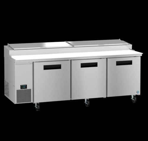 Hoshizaki PR93B 93" Steelheart Pizza Prep Table w/ Refrigerated Base, 115v-cityfoodequipment.com