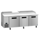 Hoshizaki PR93B 93" Steelheart Pizza Prep Table w/ Refrigerated Base, 115v-cityfoodequipment.com