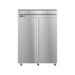 Hoshizaki PT2A-FS-FS Steelheart 55" Two Section Pass Thru Refrigerator - (4) Right Hinge Solid Doors, 115v-cityfoodequipment.com