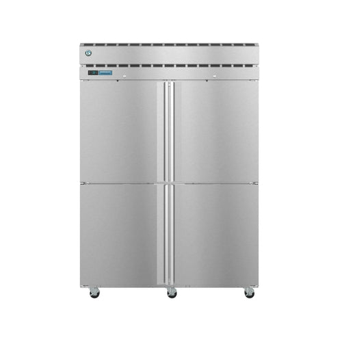 Hoshizaki PT2A-HS-HS Steelheart 55" Two Section Pass Thru Refrigerator - (8) Right Hinge Solid Doors, 115v-cityfoodequipment.com