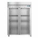 Hoshizaki R2A-FG Steelheart 55" Two Section Reach In Refrigerator, (2) Left/Right Hinge Glass Doors, 115v-cityfoodequipment.com