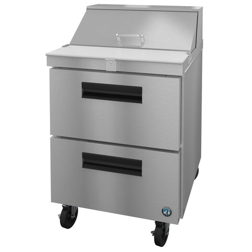 Hoshizaki SR27B-8D2 27" Steelheart Sandwich/Salad Prep Table w/ Refrigerated Base, 115v-cityfoodequipment.com