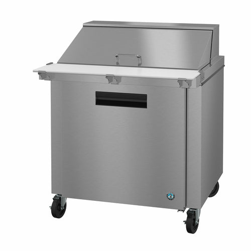 Hoshizaki SR36B-15M 36" Steelheart Mega Top Sandwich/Salad Prep Table w/ Refrigerated Base, 115v-cityfoodequipment.com