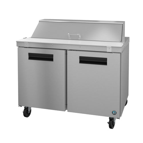 Hoshizaki SR48B-12 48" Steelheart Sandwich/Salad Prep Table w/ Refrigerated Base, 115v-cityfoodequipment.com
