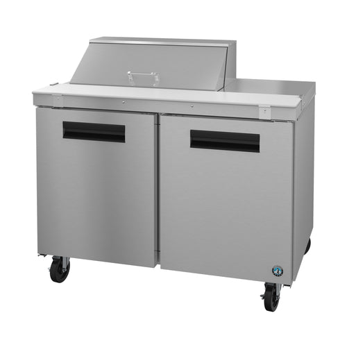 Hoshizaki SR48B-8 48" Steelheart Sandwich/Salad Prep Table w/ Refrigerated Base, 115v-cityfoodequipment.com