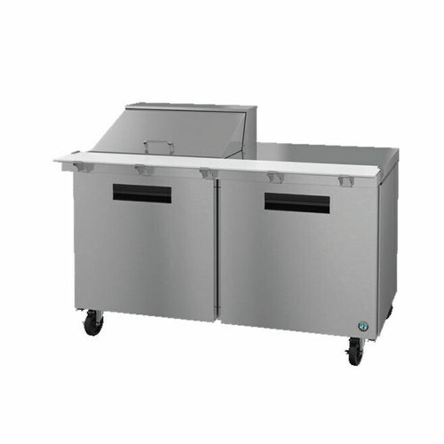 Hoshizaki SR60B-12M 60" Steelheart Mega Top Sandwich/Salad Prep Table w/ Refrigerated Base, 115v-cityfoodequipment.com