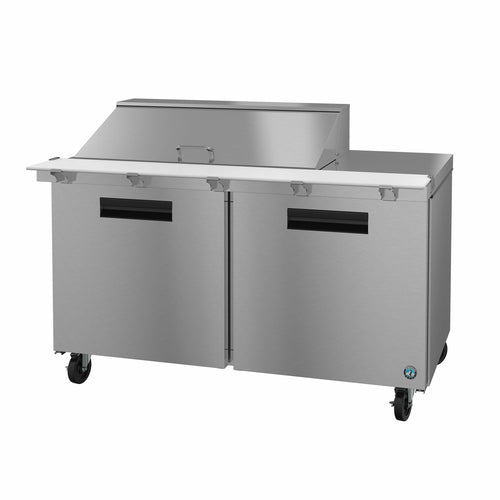 Hoshizaki SR60B-18M 60" Steelheart Mega Top Sandwich/Salad Prep Table w/ Refrigerated Base, 115v-cityfoodequipment.com