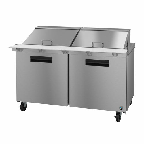 Hoshizaki SR60B-24M 60" Steelheart Mega Top Sandwich/Salad Prep Table w/ Refrigerated Base, 115v-cityfoodequipment.com