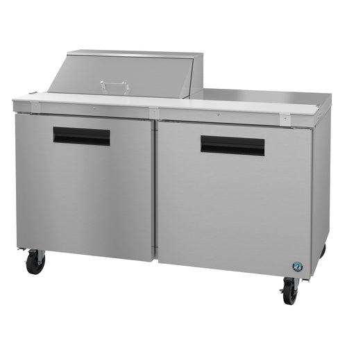 Hoshizaki SR60B-8 60" Steelheart Sandwich/Salad Prep Table w/ Refrigerated Base, 115v-cityfoodequipment.com