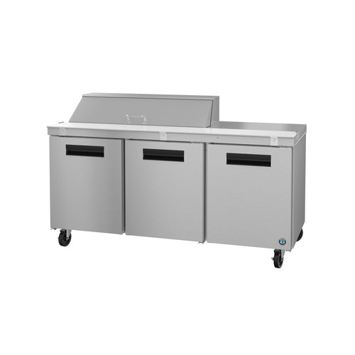 Hoshizaki SR72B-12 72" Steelheart Sandwich/Salad Prep Table w/ Refrigerated Base, 115v-cityfoodequipment.com