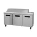 Hoshizaki SR72B-16 72" Steelheart Sandwich/Salad Prep Table w/ Refrigerated Base, 115v-cityfoodequipment.com