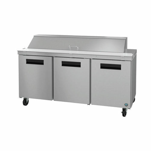 Hoshizaki SR72B-18 72" Steelheart Sandwich/Salad Prep Table w/ Refrigerated Base, 115v-cityfoodequipment.com