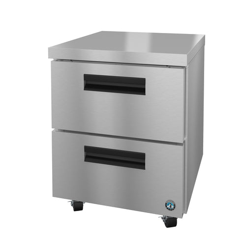 Hoshizaki UF27B-LPD2 27" Steelheart Undercounter Freezer w/ (1) Section & (2) Drawers, 115v-cityfoodequipment.com