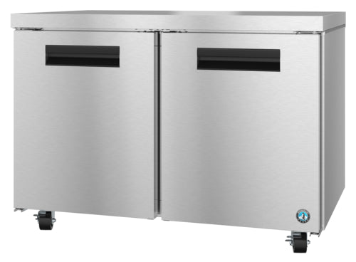 Hoshizaki UF48A Steelheart 48" W Undercounter Freezer w/ (2) Sections & (2) Doors, 115v-cityfoodequipment.com