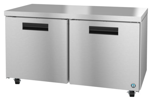Hoshizaki UF60A Steelheart 60" W Undercounter Freezer w/ (2) Sections & (2) Doors, 115v-cityfoodequipment.com