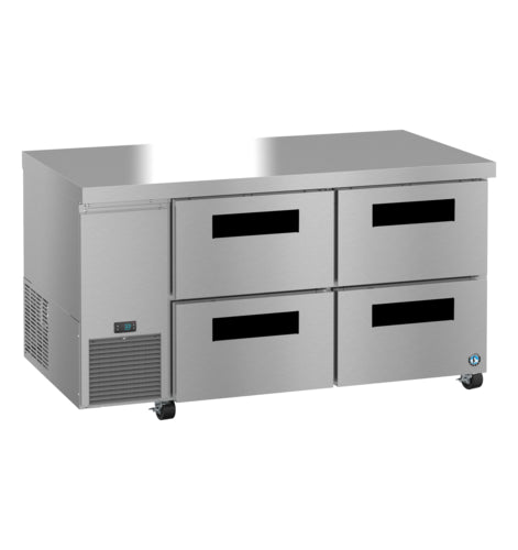 Hoshizaki ULR60B-D4 60" Steelheart Undercounter Refrigerator w/ (2) Sections & (4) Drawers, 115v-cityfoodequipment.com