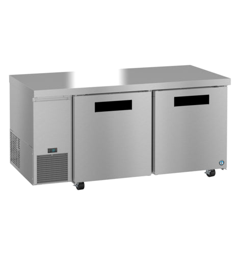 Hoshizaki ULR67B 67" Steelheart Undercounter Refrigerator w/ (2) Sections & (2) Doors, 115v-cityfoodequipment.com