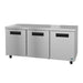 Hoshizaki UR72B-01 72" W Undercounter Refrigerator w/ (3) Sections & (3) Doors, 115v-cityfoodequipment.com