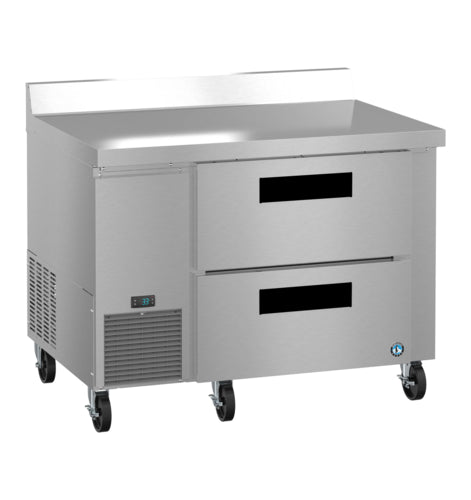 Hoshizaki WLR46B-D2 46" Steelheart Worktop Refrigerator w/ (1) Section & (2) Drawers, 115v-cityfoodequipment.com