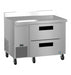 Hoshizaki WLR46B-D2 46" Steelheart Worktop Refrigerator w/ (1) Section & (2) Drawers, 115v-cityfoodequipment.com