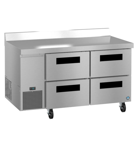 Hoshizaki WLR60B-D4 60" Steelheart Worktop Refrigerator w/ (2) Sections & (4) Drawers, 115v-cityfoodequipment.com