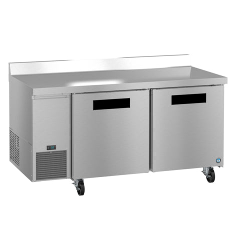 Hoshizaki WLR67B 67" Steelheart Worktop Refrigerator w/ (2) Sections & (2) Doors, 115v-cityfoodequipment.com