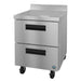 Hoshizaki WR27B-D2 27" W Worktop Refrigerator w/ (1) Section & (2) Drawers, 115v-cityfoodequipment.com