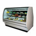 Howard-McCray 51 1/2" Full Service Bakery Case w/ Curved Glass - (3) Levels, 115v (R-CBS40E-4C-S-LED)-cityfoodequipment.com