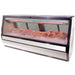 Howard-McCray 124-1/2" Full Service Fish/Poultry Case w/ Straight Glass - (5) Pans, 115v (SC-CFS40E-10-LED)-cityfoodequipment.com