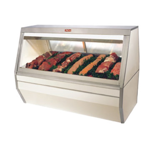 Howard-McCray 95" Full Service Red Meat Case w/ Straight Glass - (1) Level, 115v (SC-CMS35-8-LED)-cityfoodequipment.com