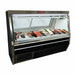Howard-McCray 72" Full Service Fish/Poultry Case w/ Straight Glass - (1) Level, 115v (SC-CFS34N-6-BE-LED)-cityfoodequipment.com