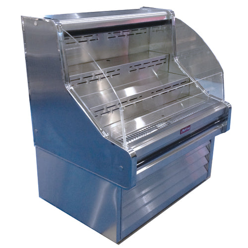 Howard-McCray 39" Impulse Horizontal Open Air Cooler w/ (3) Levels, 115v (SC-OS30E-3C-S)-cityfoodequipment.com