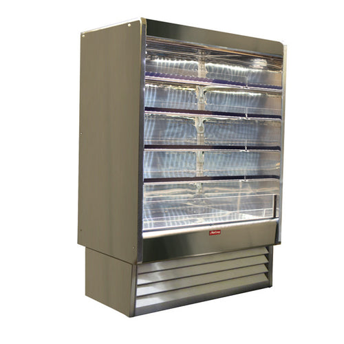 Howard-McCray 75" Vertical Open Air Cooler w/ (4) Levels, 115/208-230v (SC-OD35E-6-LED)-cityfoodequipment.com
