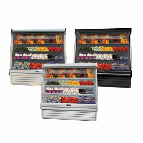 Howard-McCray 75" Vertical Open Produce Merchandiser w/ (4) Levels, 115v/208-230v/1ph (SC-OP35E-6S-B-LED)-cityfoodequipment.com